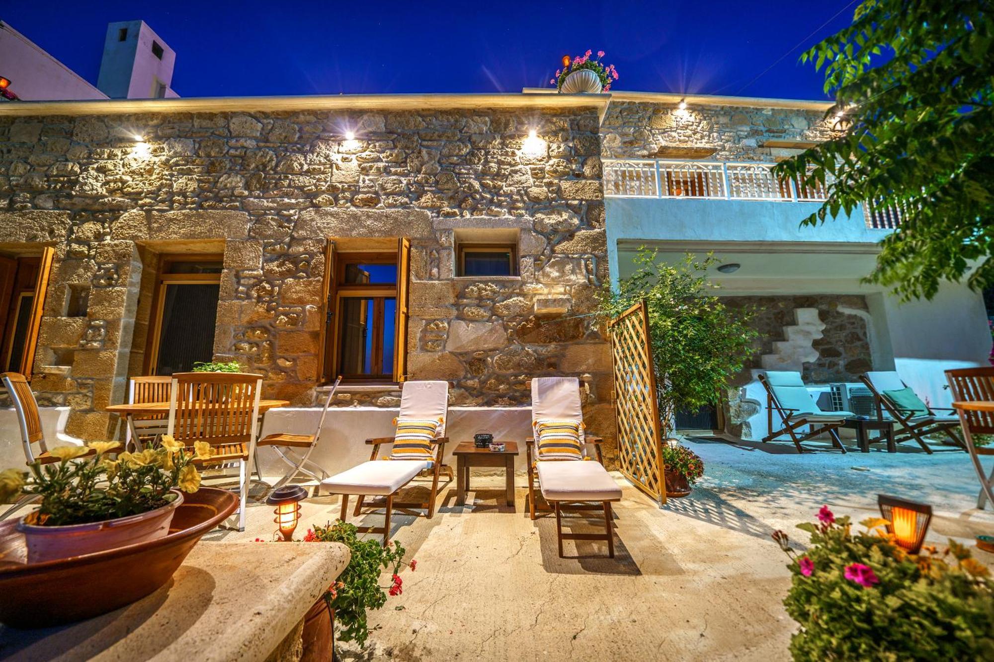 Mary'S Stone House Apartment Falasarna Exterior foto